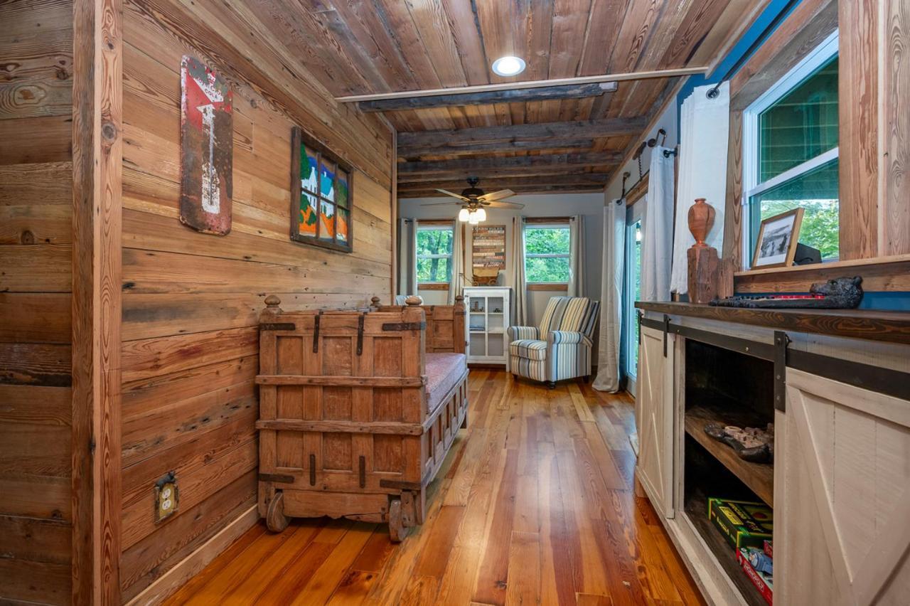 Russell'S Fort At White Oak Point: Historical Cabin On Lake Lure, Luxury, Direct Lake Access! Vila Exterior foto