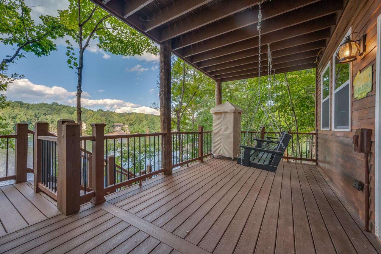Russell'S Fort At White Oak Point: Historical Cabin On Lake Lure, Luxury, Direct Lake Access! Vila Exterior foto