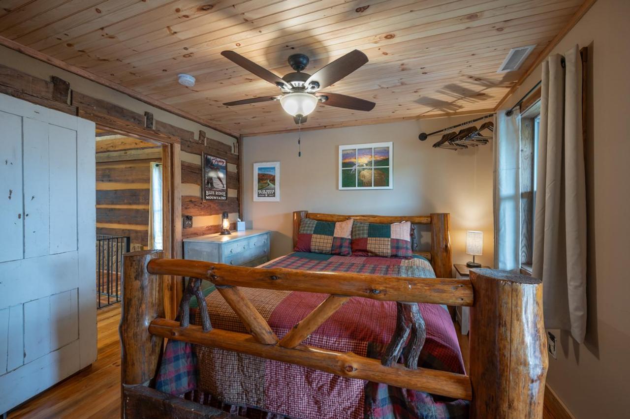 Russell'S Fort At White Oak Point: Historical Cabin On Lake Lure, Luxury, Direct Lake Access! Vila Exterior foto