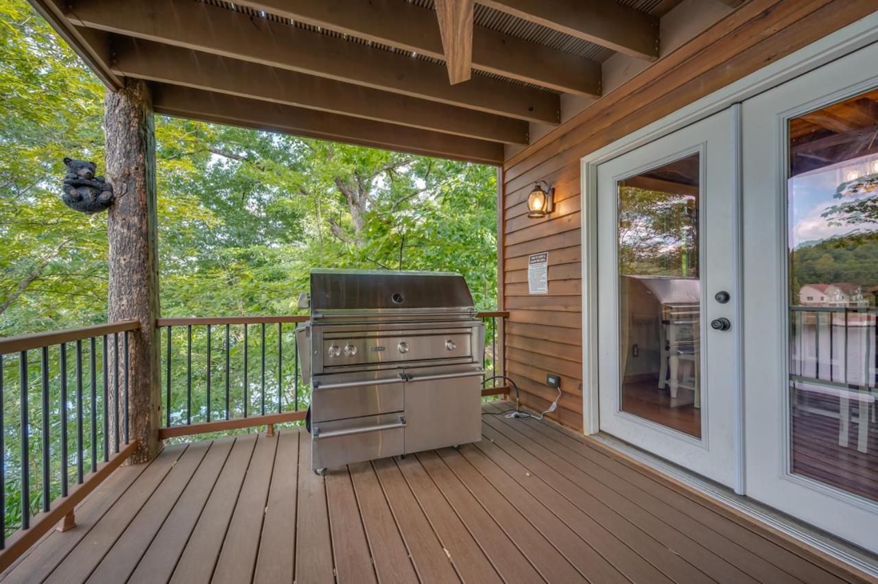 Russell'S Fort At White Oak Point: Historical Cabin On Lake Lure, Luxury, Direct Lake Access! Vila Exterior foto