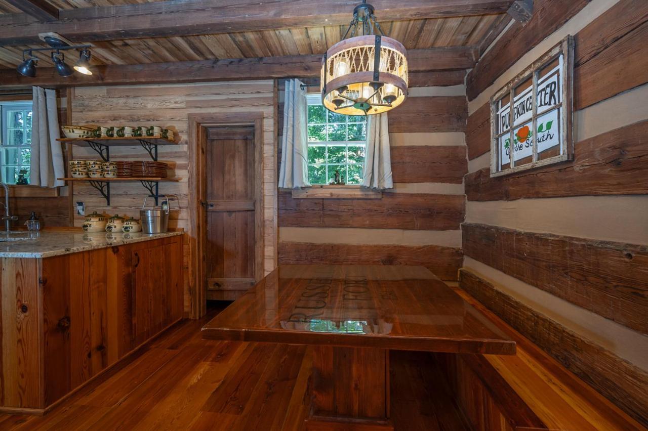 Russell'S Fort At White Oak Point: Historical Cabin On Lake Lure, Luxury, Direct Lake Access! Vila Exterior foto